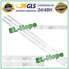KIT 3 BARRE STRIP LED PER TV