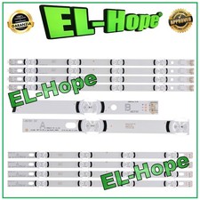 KIT 8 BARRE STRIP 4 LED PER TV