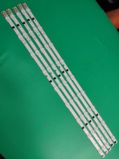 KIT 5 BARRE STRIP 9 LED PER TV