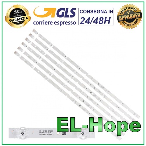 Kit barre strip - 6, tv