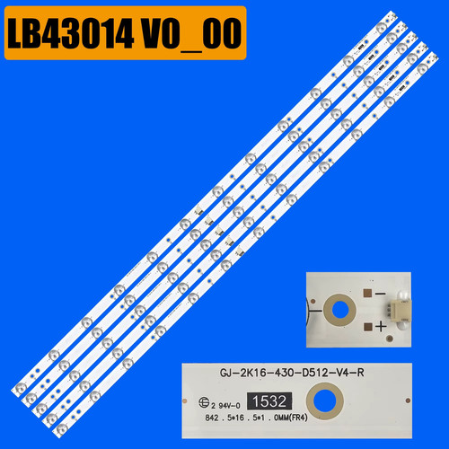 Kit barre strip led per - 5,