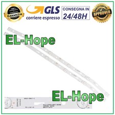 KIT 2 BARRE STRIP 6 LED PER TV