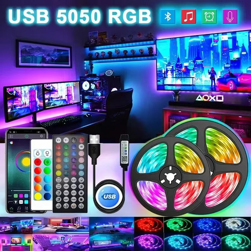 Striscia led rgb usb - led,