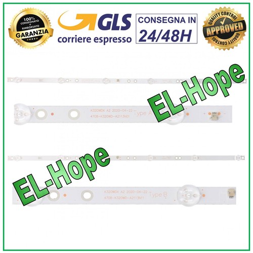 Kit barre led per - 2, tv