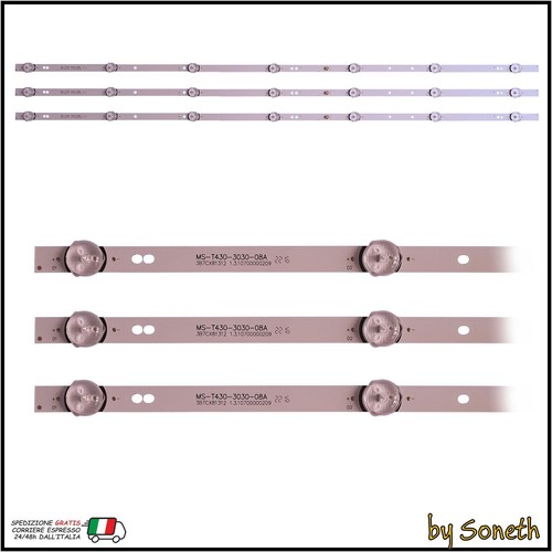 Kit barre led per - led, tv
